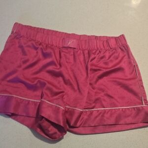 Victoria's Secret Pink Satin Pajama Shorts